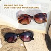 LADEESSE Reading Sunglasses for Women - Stylish Bifocal Sunglasses with