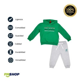 Conjunto Pants Sudadera Bebé Selección Mexicana Comodo