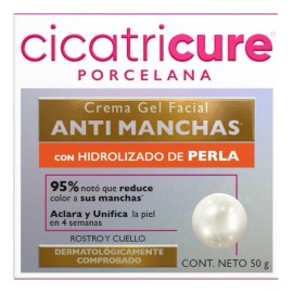 Cicatricure Crema Gel Facial Anti-Manchas. Tarro De 50g.