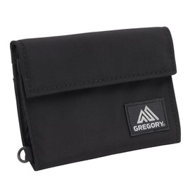 GREGORY 1525291041 Trekking Wallet, Coin Purse, Classic Wallet, 2024 Model, Black