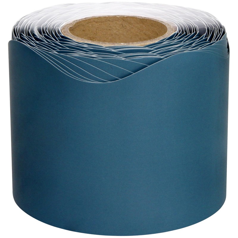 Fancy Land Slate Blue Bulletin Board Border Scalloped Border Trim