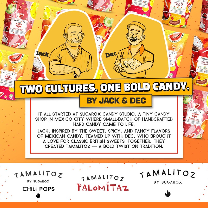 Tamalitoz Chili Pops – Spicy Mexican Lollipops with Chile, Lime