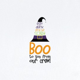 CafePress Boo to You Body Suit Cute Infant Bodysuit Baby Romper Cloud White