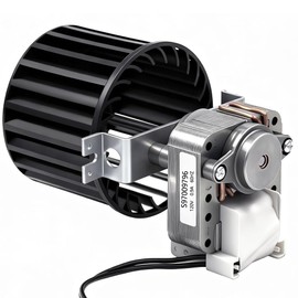 2024 Upgraded S97009796 Bathroom Fan Motor Blower Assembly Replacement for Broan Nutone Bulb Ceiling Heaters 162-E、G、J、K、L、M and 164-E、G、J、K、L、M, S97009758, S97009796B, 120V, 70 CFM