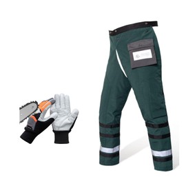 Chainsaw Chaps Class A and Classic Chainsaw Gloves