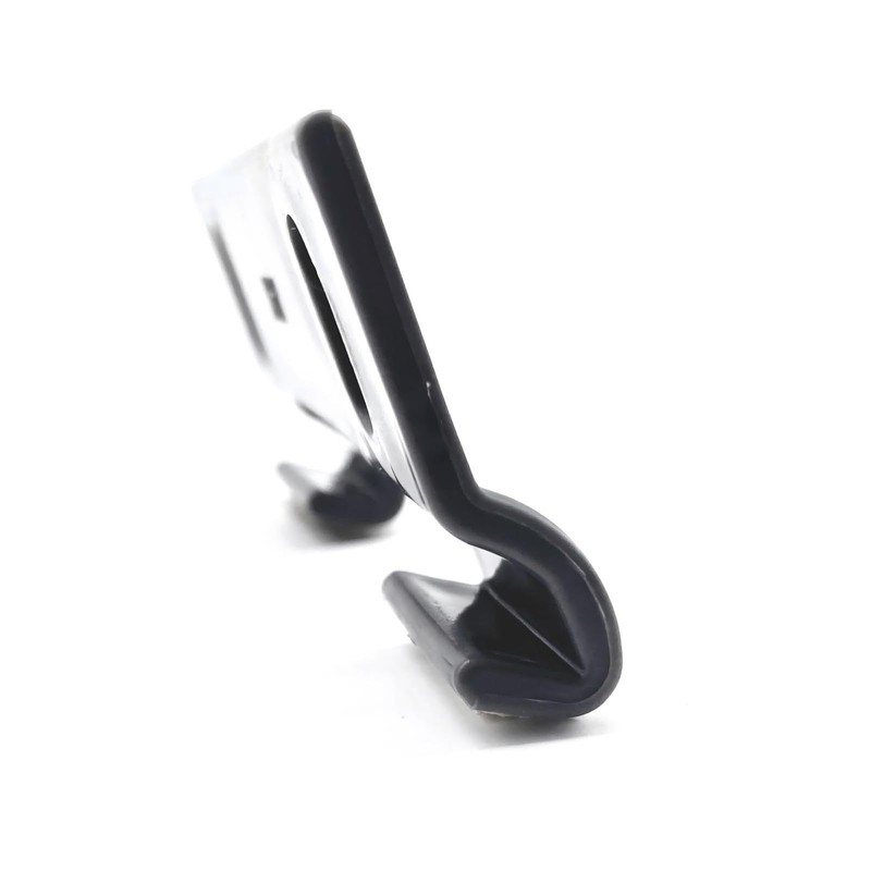 Auaurly 2 PCS Gray Plastic Shower Door Bottom Hook Guide