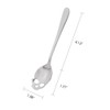 304 Stainless Steel Skull Sugar Spoon Dessert Tea Coffee Stirring