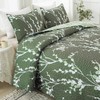 Andency Green Quilt Queen Size (96x90 Inch), 3 Pieces Fall