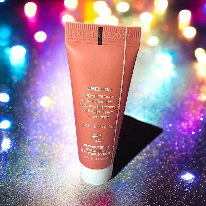 Byroe GOLDEN CARROT OVERNIGHT RELIEF MASK 0.33 fl Oz New