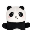 LEGAMI - Super Soft Panda Pencil Case, Soft Pencil Case,