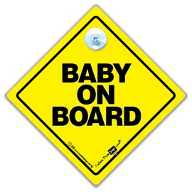 Baby on Board Sign, Baby On Board Car Sign, Traditional Yellow and Black, Baby On Board, Baby on Board, Baby On Board Sign, Maternity, Pregnancy, Unisex Baby On Board Sign, Unisex Baby Sign, Baby Car Sign, Bumper Sticker, Decal, Car Sticker, Baby In Car 