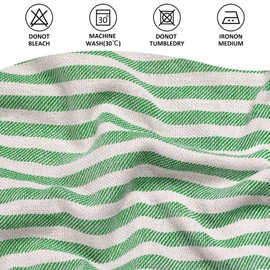 cabanana Turkish Beach Towel Oversized - 39"x71" Quick Dry Sand Free Thin Beach Towels for Adults,Extra Large Cotton Lightweigh Travel Towel for Beach Accessories (Green)