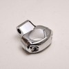 Chrome Mirror Mount Clamp for 1" Handlebars with 5/16" Mounting