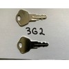 Sentry Safe Keys Cut to Codes 3A2 3B2 3C2 3D2