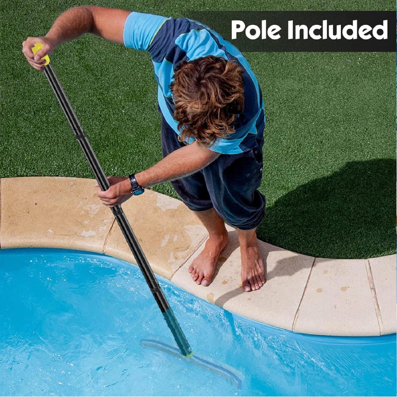 Nicecho 72" long pole Swimming Pool cleaning Brush + 18"