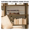 HOLIDYOYO Wooden Sword Stand, Light Brown Flute Display Rack, Single