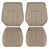 GXARTS Custom Color Front Seat Covers Replacement Leather/Cloth Fit for