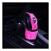 Siyibb Soft Plush Car Gear Shift Cover Crystal Crown Car