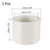 sourcing map 20mm PVC Pipe Cap Fitting, Slip Socket External