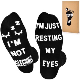 Funny Christmas Gifts for Men Socks Fun Funky Novelty Socks for Men Stocking Stuffers for Adult White Elephant Gifts for Him Husband Boyfriend Gag Gifts for Dad for Noel Fathers Day Valentines
