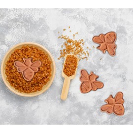 dgudgu Bee Shape Brown Sugar Keeper Terra Cotta Brown Sugar Saver Terracotta Brown Sugar Keeper Disc Set Of 4 Terracotta Brown Sugar Bear Softener