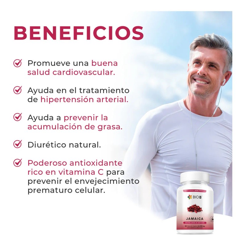 Bio B 60 Cápsulas Jamaica