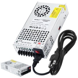 VAYALT DC 12V 50A 600W Switching Power Supply, 110V/220V AC to DC Converter, Universal Regulated Switching, 12V Power Supply for CCTV Camera System, 3D Printer, LED Strip, Computer Project