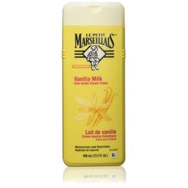 Le Petit Marseillais Extra Gentle Shower Creme Vanilla Milk 400 Ml, 13.5 Fluid Ounce