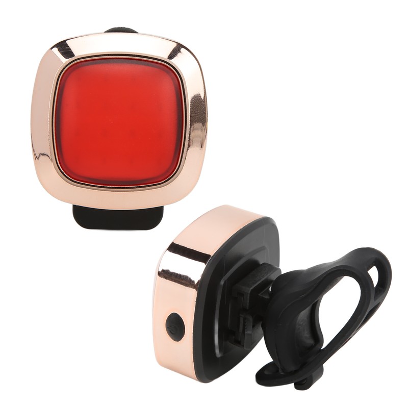Intelligent Bike Tail Light Waterproof Rechargeable Intelligent Bicycle Brake Induction