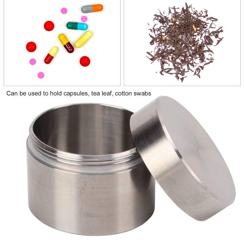 Sealing Box, Stainless Steel Sealing Box, Tea Leaf Canister Container,