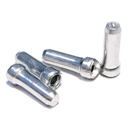 Farbetter 150pcs Bike Brake Cable End Caps, Cable End Tips, O-Ring, Bike Brake Cable Accessories 3 into 1 Sets, 50pcs Bike Cable Tips, 50pcs Cable End Caps, 50pcs Bike Brake Cable O-Ring