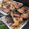 12 BBQ Foil Disposable Grill Serving Trays Summer Garden Party
