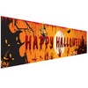 Happy Halloween Hanging Banner – 250cm Pumpkin and Bloody Handprint
