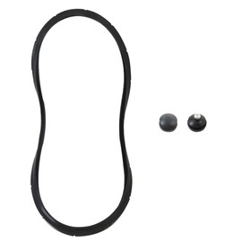 New Version 09905 Pressure Canner Sealing Ring w/Air Vent & Overpressure Plug Replacement Gasket for Presto Pressure Canner 0177001, 0178001, 0178002, 0178003, 0178004 by NGHTMRE