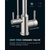 APPASO Kitchen Faucet with Water Filter, CUPC Certified Water Hose,