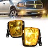 HECASA 2Pcs Fog Lights Compatible with 2013-2022 Ram 1500/1500 Classic