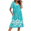 Ekouaer Nightgowns for Women House Dress Nightgown with Pockets Mumu