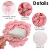 DADERXY 4 Pcs Loofah Washcloth for Bar Soap, 2 in