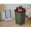 StorageWorks 160L Laundry Basket with Wheels, Large Rolling Hampers for