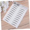BIUDECO 2pcs Imitation Eyebrow Transfer Stickers Easy Use Hair-like Eyebrow
