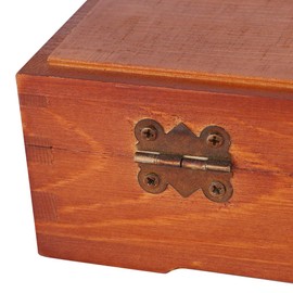 Fdit Wooden Sketching Pencil Box, Antique Wood Pencil Box, Floating Layer Jewelry Box Sketch Suit Stationery Case for Jewelry Pencil Case