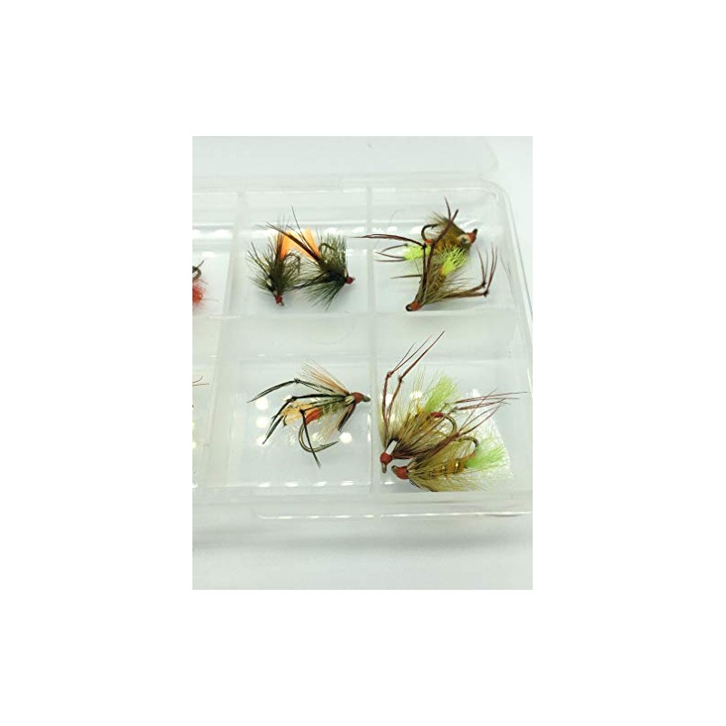 BestCity Fly Fishing FLIES IRISH WET Gorgeous George Trout Flies