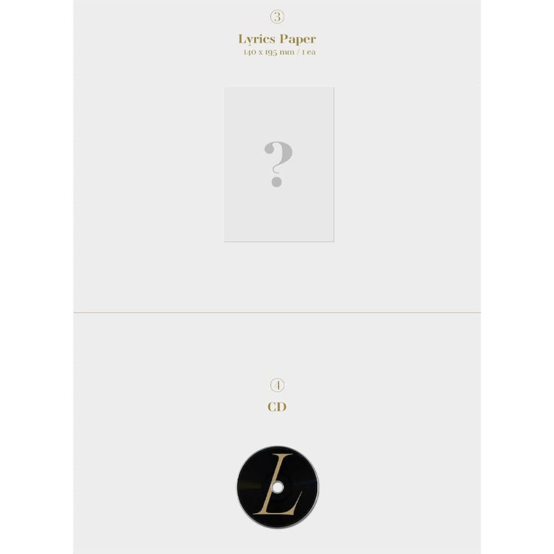 LALISA LISA First Single Album (BLACK VER.)