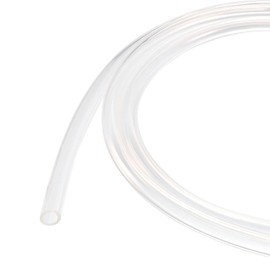 TOP-VIGOR 6mm ID 9mm OD PVC Clear Vinyl Tubing, 2.5M Length Food Grade Flexible Water Pipe, Plastic Tube for Transfer Water, Oil, Air, Powders & Fine Granules