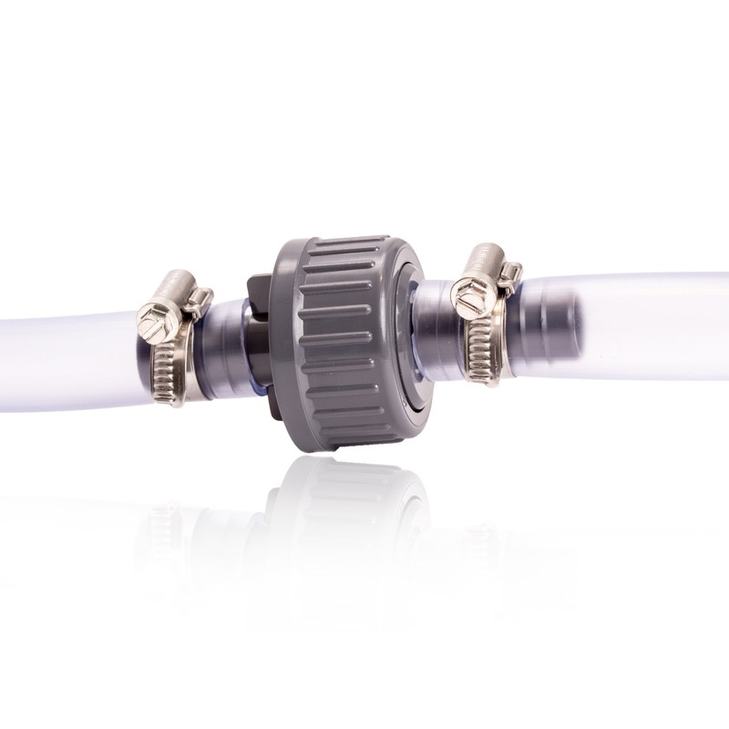 Pangaea Tech Check Valve Kit With Hose Clamps