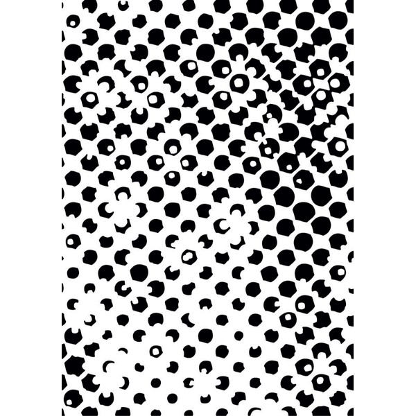 Creative Expressions Lisa Horton-Embossing Folder 5 x 7 Altered Hexagons,