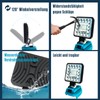 Akku Lampe Für Makita 18V, 48W 3800LM Led Arbeitsleuchte, Led