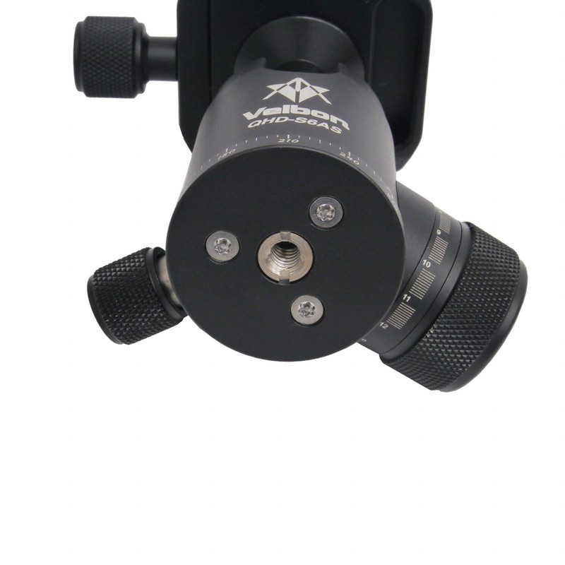 Velbon 471505 QHD-S6AS Freedom Head Medium Size Base Diameter 1.6