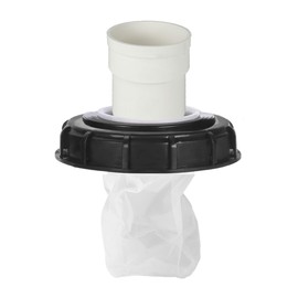 IBC Tote Lid Cap with Filter IBC Straight Ton Barrel Water Tank Cover Nylon Washable Water Tank Lids with Pipe