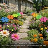 5pcs Garden Flower Stakes, Daisy-Style
